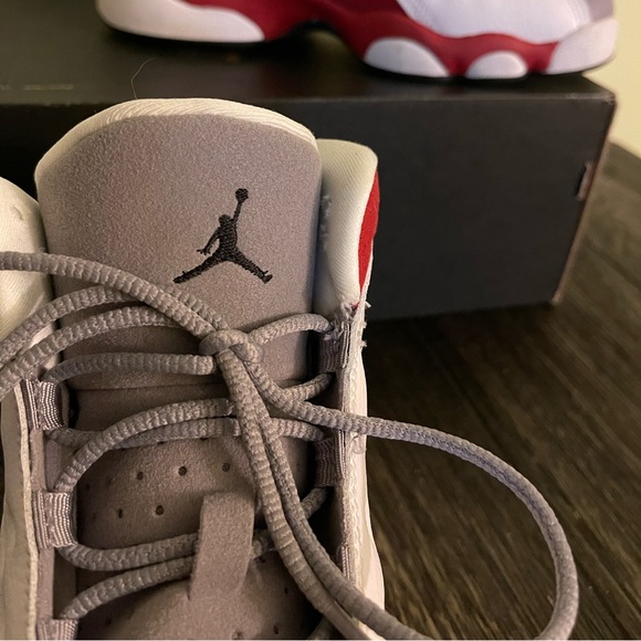 Gently worn, no creases, good condition Air Jordan Nike-13 Retro, Grey Toe. - Picture 5 of 9